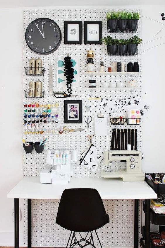 Making Spring Cleaning Look Good: Office Organisation - Fashion Designers Desk
