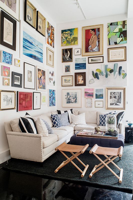 12 Ways To Display Your Gallery Wall - True Gallery