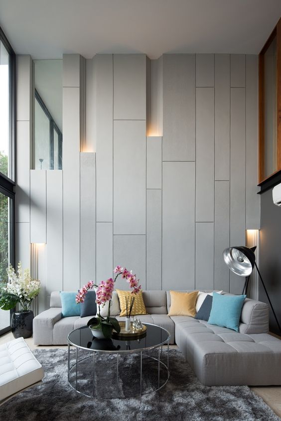 April Pinterest: Top 10 Pins - Modern Townhouse Living Room