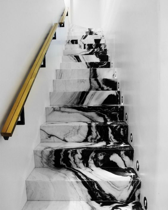 April Pinterest: Top 10 Pins - Marble Staircase