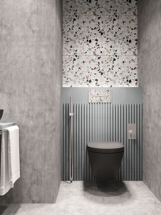 Terrazzo Still on Trend for 2019? - Neutral Bathroom