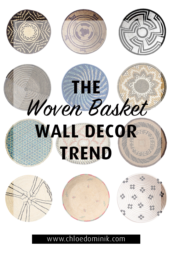 The Woven Basket Wall Decor Trend