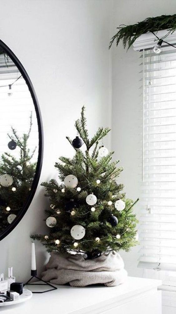 20 Gorgeous Christmas Tree Decoration Ideas - Miniature