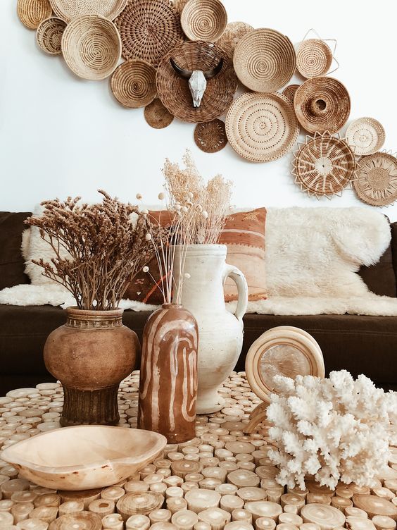 Biophilia Interior Design and How You Can Use It In Your Home - Natural Material Decor