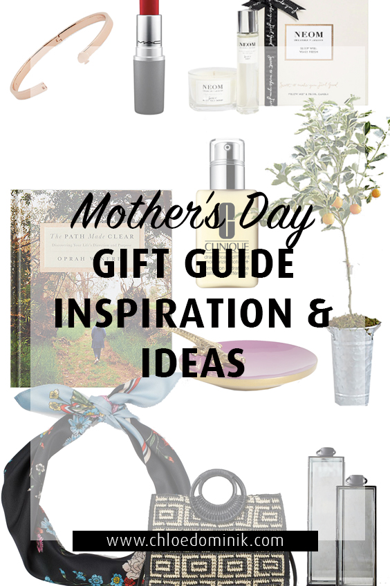 Mothers day gift guide for inspiration and ideas