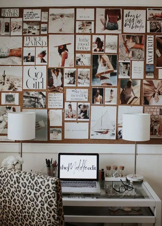8 Worthwhile Things To Do While Staying Indoors - Making a vision board